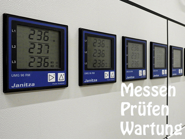 Messen Prüfen Wartung